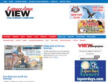 Tablet Screenshot of lapeerareaview.viewnewspapers.net