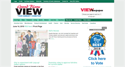 Desktop Screenshot of grandblancview.viewnewspapers.net